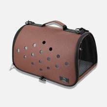 Load image into Gallery viewer, Brown Soft Airline-Approved Cat Carrier for Flying | MissyMoMo
