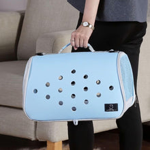 Load image into Gallery viewer, Carrying Blue Soft Airline-Approved Cat Carrier for Flying | MissyMoMo
