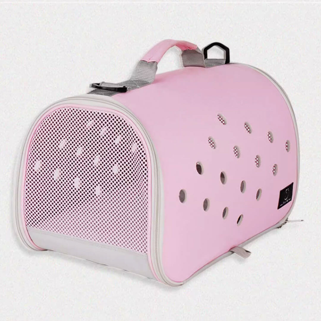 Pink Soft Airline-Approved Cat Carrier for Flying | MissyMoMo