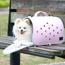 Load image into Gallery viewer, Puppy Inside Pink Soft Airline-Approved Cat Carrier for Flying | MissyMoMo
