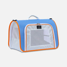 Load image into Gallery viewer, Blue Lightweight Airline-Approved Travel Cat Carrier | MissyMoMo
