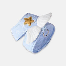 Load image into Gallery viewer, Blue Angel Cat Harness and Leash Set with Wings and Star | MissyMoMo
