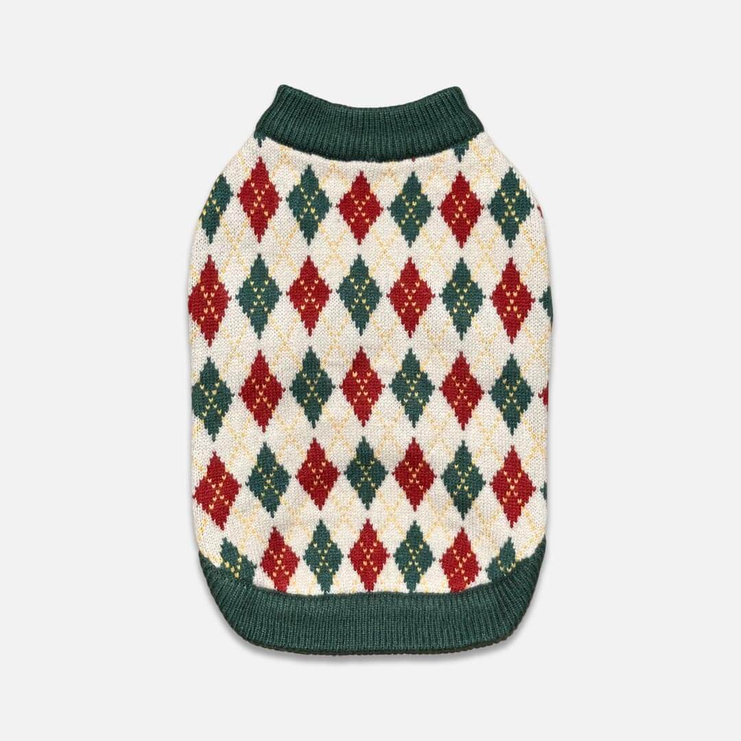 Argyle Sweater for Cats & Kittens | MissyMoMo