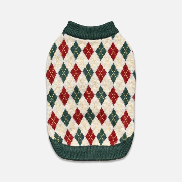 Argyle Sweater for Cats & Kittens | MissyMoMo