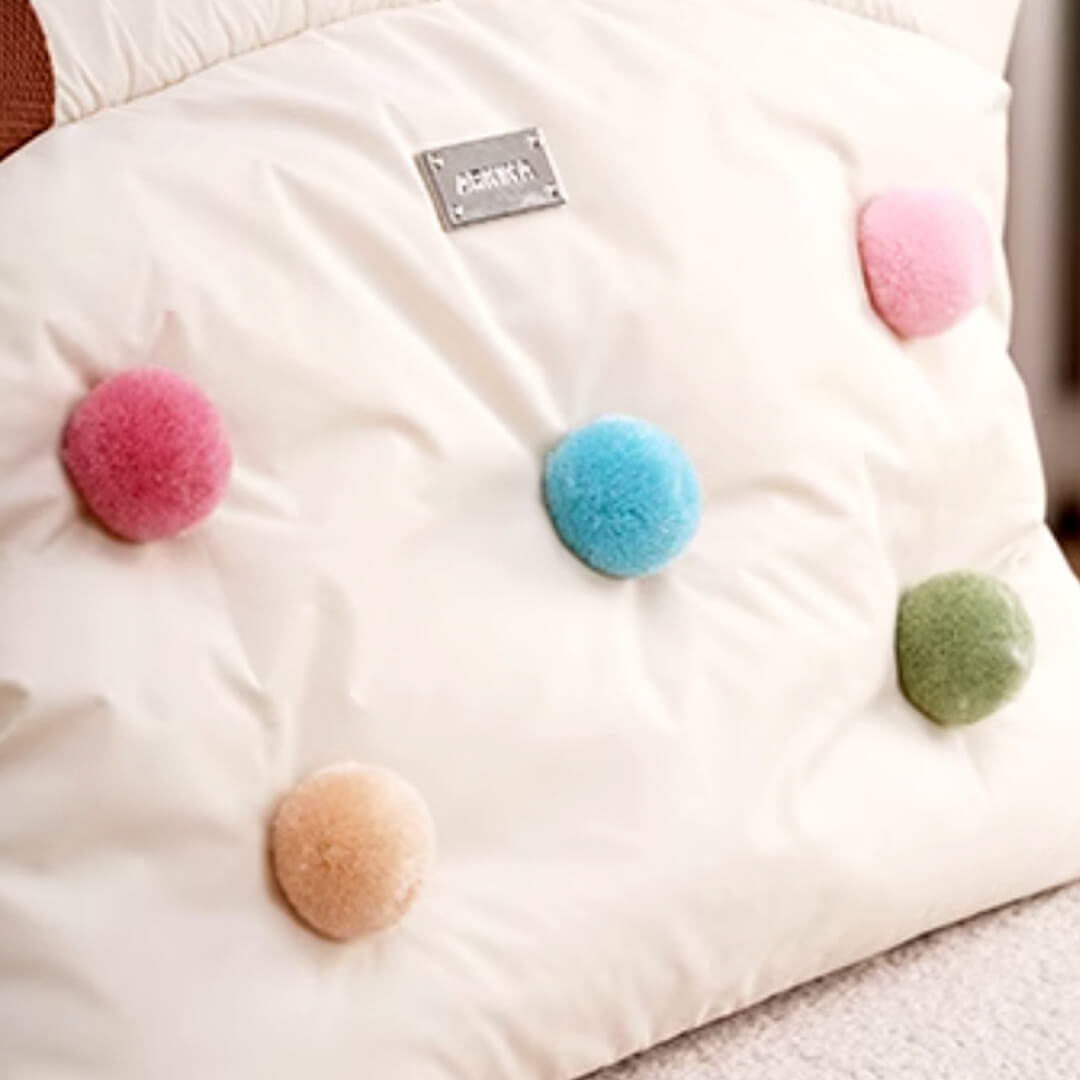 Pompoms of a Pet Shoulder Bag | MissyMoMo