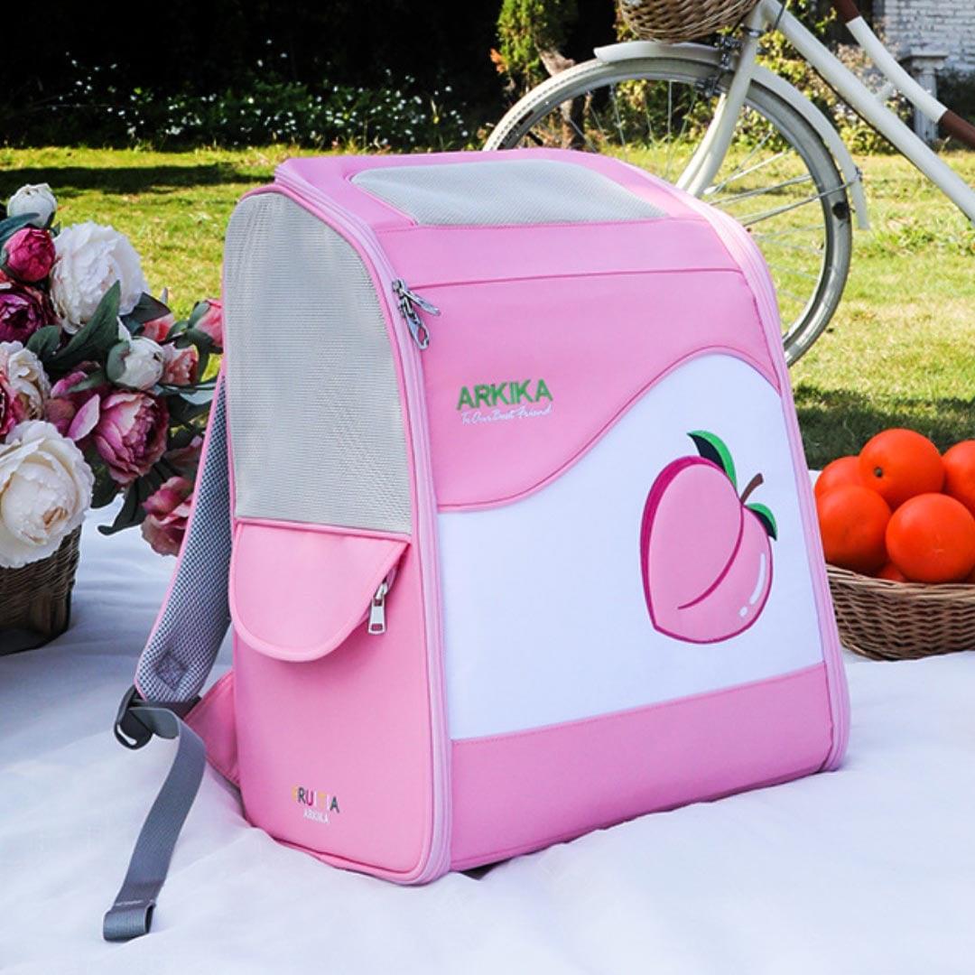 Arkika Pink Cat Traveling Backpack | Backpack for Carrying Cat | MissyMoMo