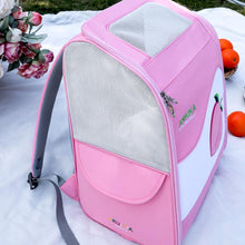Load image into Gallery viewer, Arkika Pink Cat Traveling Backpack | Breathable Backpack for Carrying Cat | MissyMoMo
