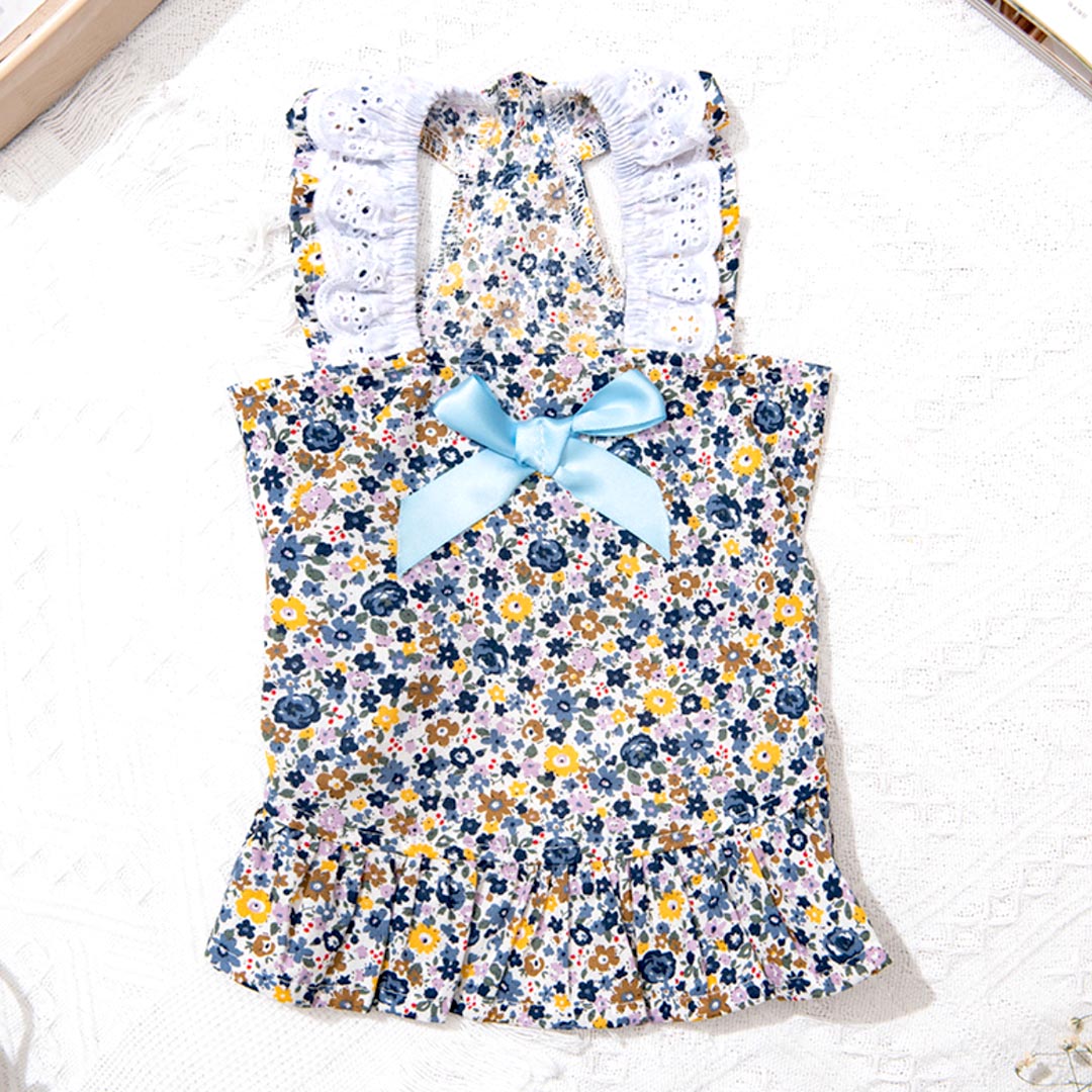 August Cat Dress | Cat Clothes | Pet Clothes | MissyMoMo