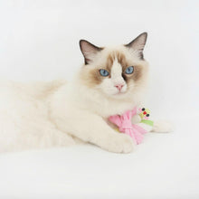 Load image into Gallery viewer, Cat with Candy Cane Catnip Toy | Cute Toy for Cats &amp; Kittens | MissyMoMo
