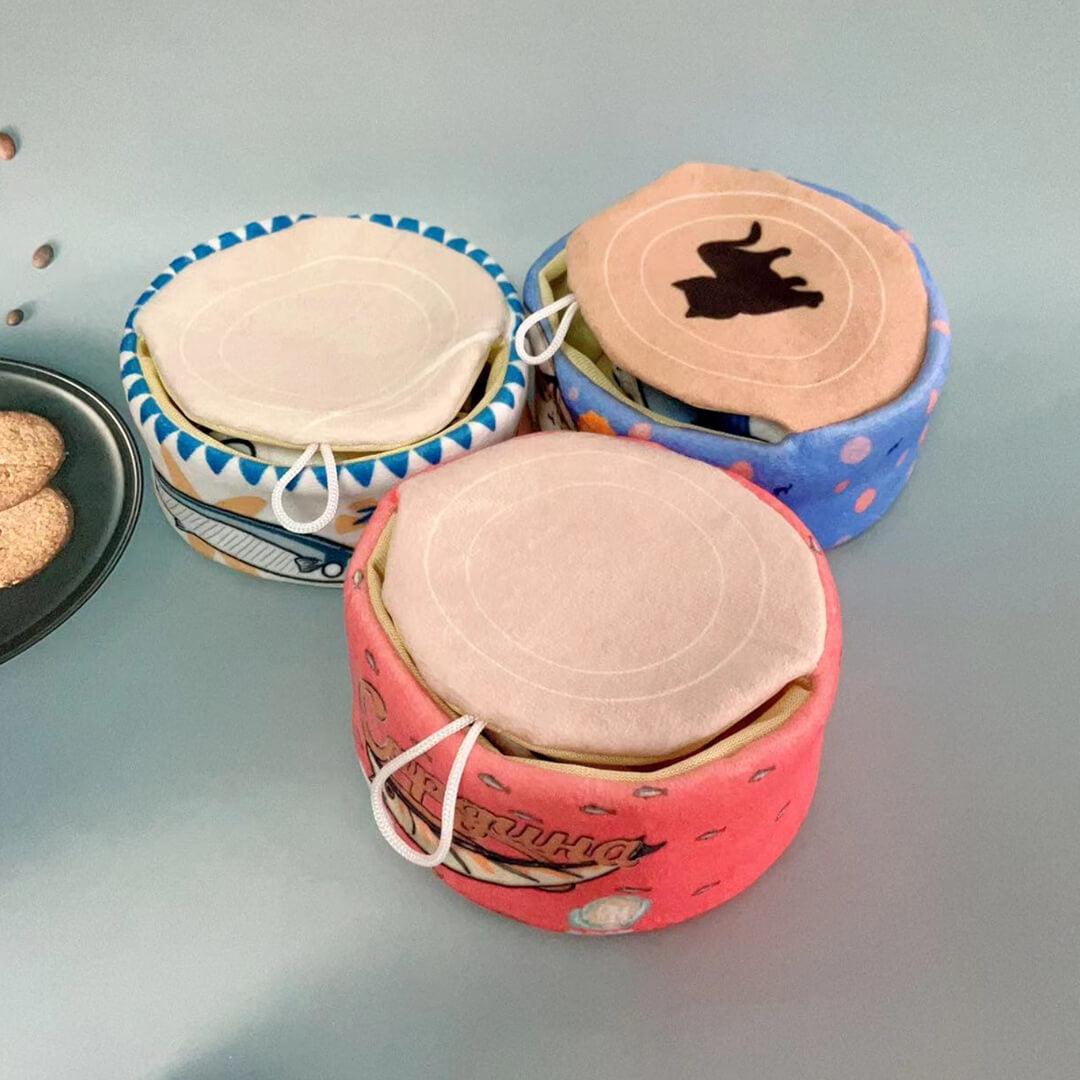 Canned Fish Catnip Toys | Cute Kitten & Cat Toys | MissyMoMo