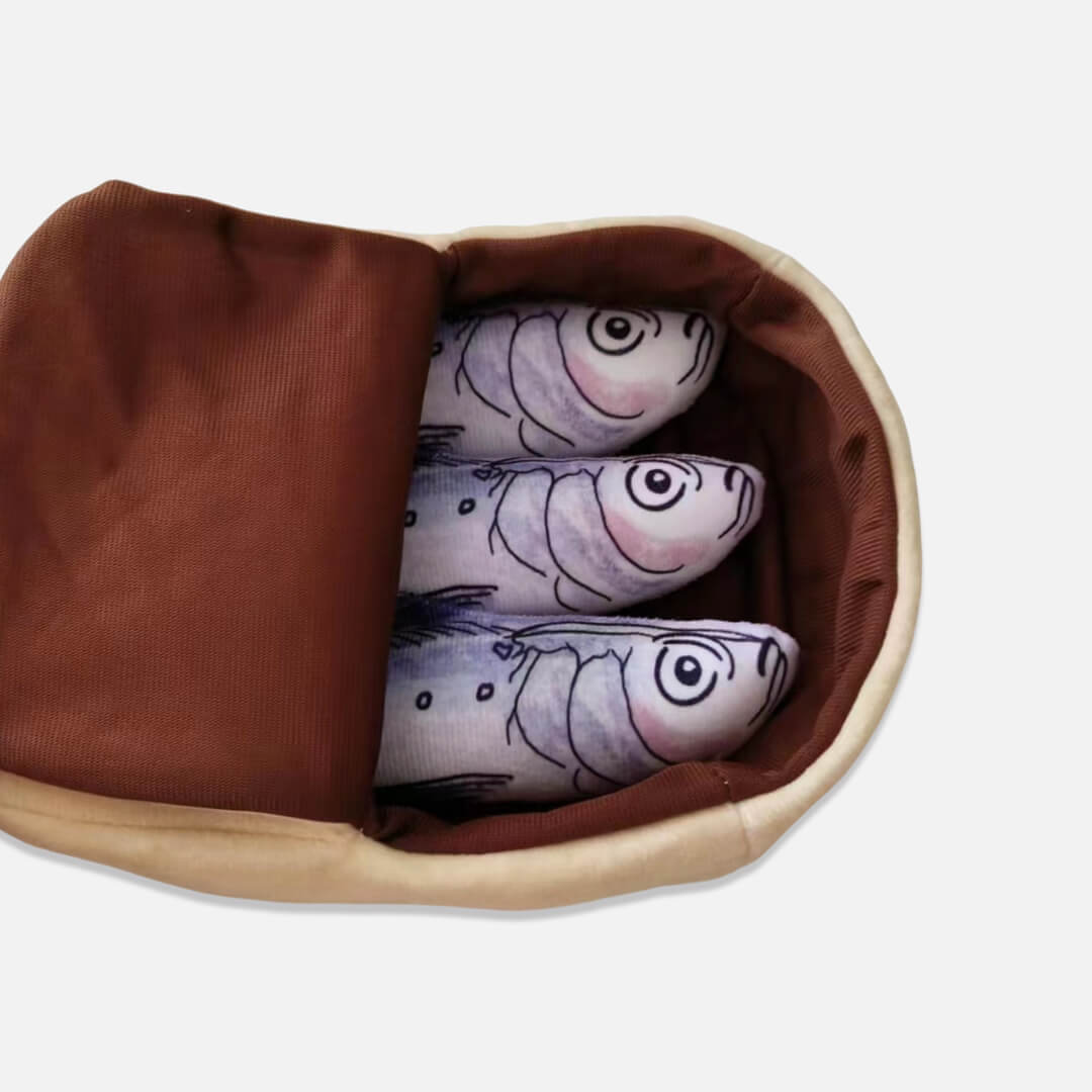 Canned Sardine Catnip Toys | Cute Kitten & Cat Toys | MissyMoMo