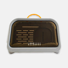 Load image into Gallery viewer, Castle Cat Carrier in Gray | MissyMoMo
