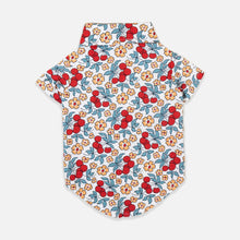 Load image into Gallery viewer, Catsby Cat Shirt &amp; Tie Set | Floral Shirt for Cats &amp; Kittens | MissyMoMo
