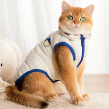 Load image into Gallery viewer, Cat in Cream Reversible Jacket | MissyMoMo
