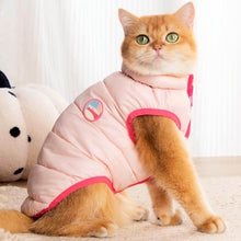 Load image into Gallery viewer, Cat in Pink Reversible Jacket | MissyMoMo
