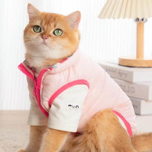 Load image into Gallery viewer, Cat in Pink Reversible Jacket | MissyMoMo
