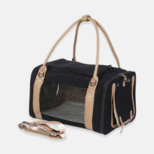 Load image into Gallery viewer, Cattique Duffle Cat Bag in Black | MissyMoMo
