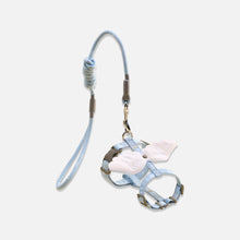 Load image into Gallery viewer, Celeste Blue H-Style Cat Harness &amp; Leash for Walking | MissyMoMo

