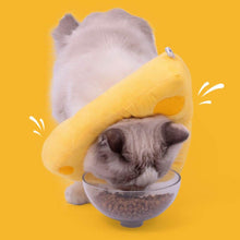 Load image into Gallery viewer, Cheese Elizabethan Collar for Cats | Cat with E Collar | MissyMoMo

