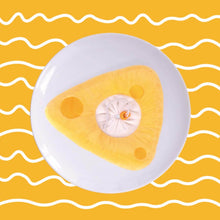 Load image into Gallery viewer, Cheese E Collar for Cats | Cat Cone Collar | MissyMoMo
