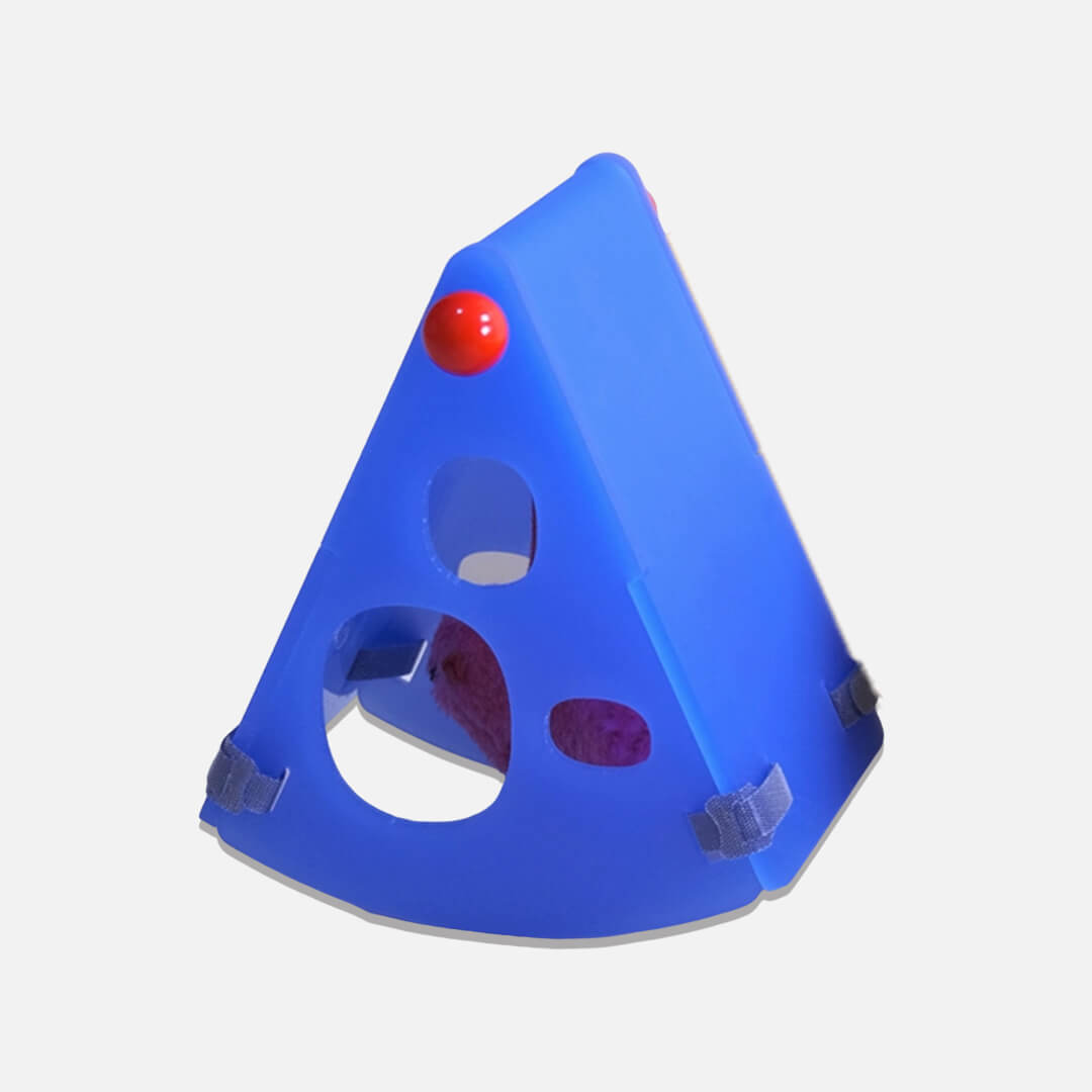 Blue Cheesy Hideaway Mouse Trap | Interactive Cat Toys | MissyMoMo