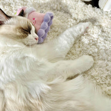 Load image into Gallery viewer, Cat with Cherry Cake Catnip Toy | Cute Toy for Cats &amp; Kittens | MissyMoMo
