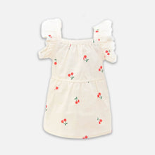 Load image into Gallery viewer, Red Cherry Print Dress for Cats &amp; Kittens | MissyMoMo
