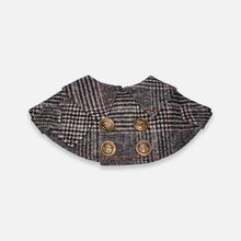 Load image into Gallery viewer, Dapper Tweed Handmade Cat Bib | Accessories for Cats | MissyMoMo
