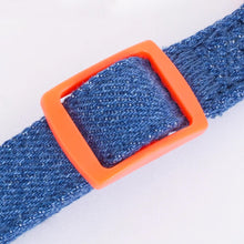 Load image into Gallery viewer, TouchCat Indigo Cat Harness &amp; Leash Set | Denim Harness for Cats &amp; Kittens | MissyMoMo
