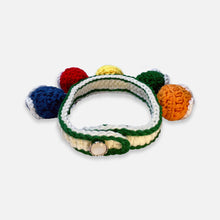 Load image into Gallery viewer, Handmade Colorful Balls Cat Collar | MissyMoMo
