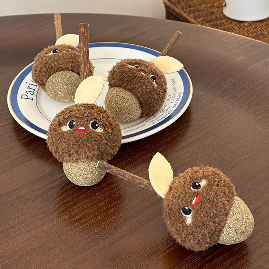 Hazelnut Silvervine Cat Chew Toy | Cat Toys | MissyMoMo