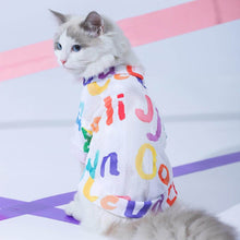 Load image into Gallery viewer, Hypurr Cat T-Shirt | T-Shirt for Cats | Cat in Shirt | MissyMoMo
