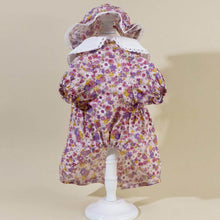 Load image into Gallery viewer, Little Princess Cat Dress &amp; Hat Set | Cat Clothes | Dress for Cats | MissyMoMo
