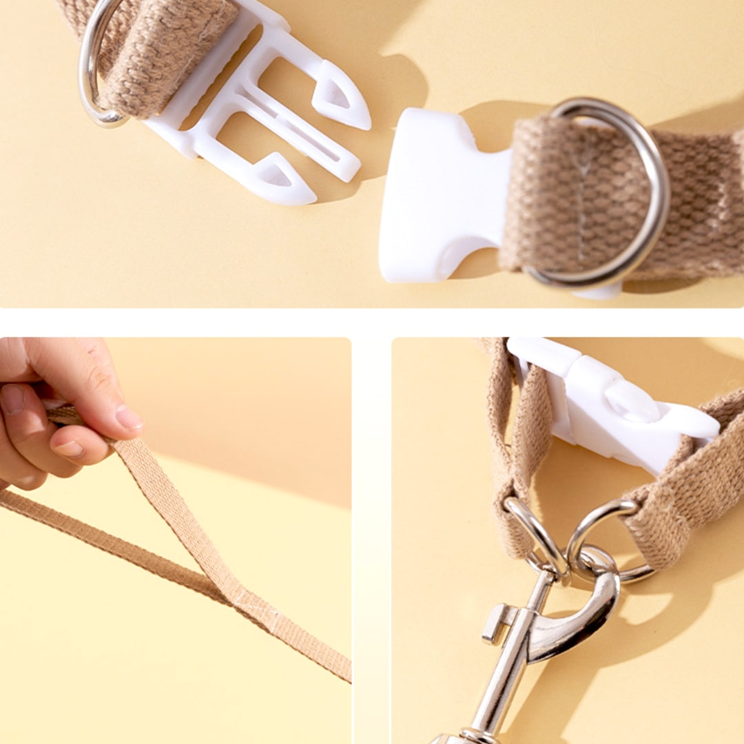 Adjustable Straps And Buckle Closure On Lolly Cat Harness | MissyMoMo