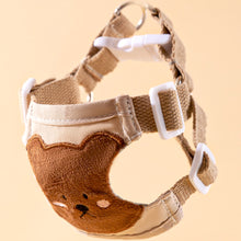 Load image into Gallery viewer, Lolly Brown Vest Harness &amp; Leash Set for Kittens &amp; Cats | MissyMoMo
