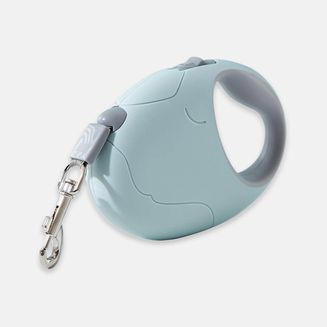 Luna Retractable Cat Leash In Mint Green | MissyMoMo
