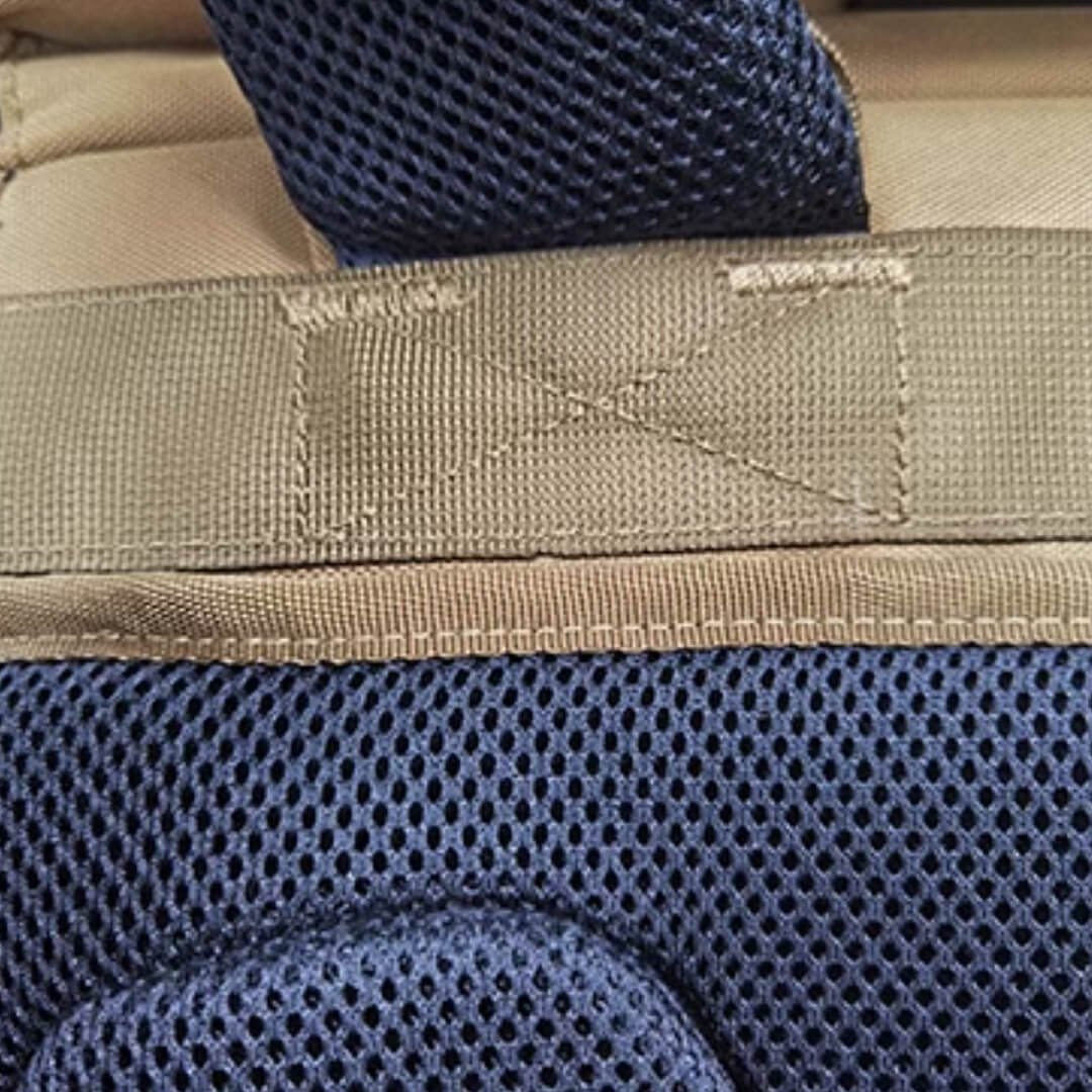 Back Panel of an Outdoor Cat Backpack | MissyMoMo