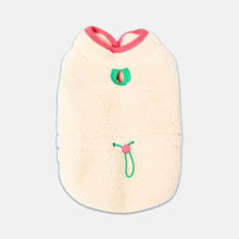 Load image into Gallery viewer, MoMo Cat Jacket | White Fleece Jacket for Cats &amp; Kittens | MissyMoMo
