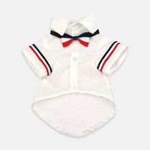 Load image into Gallery viewer, MoMo Cat Shirt | Shirt &amp; Bow Tie for Cats | MissyMoMo
