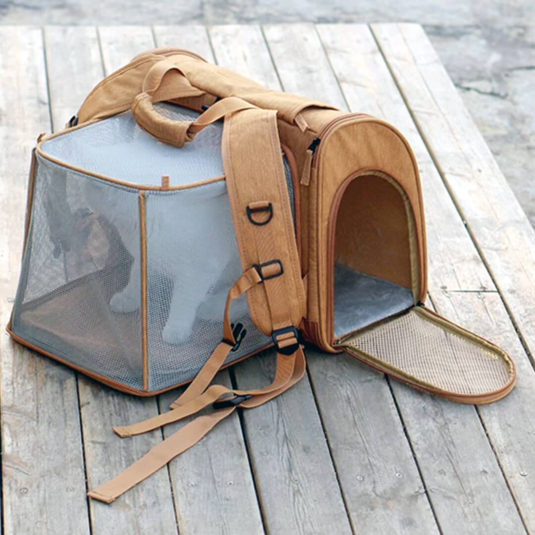 Cat Inside Expandable Cat Backpack | MissyMoMo