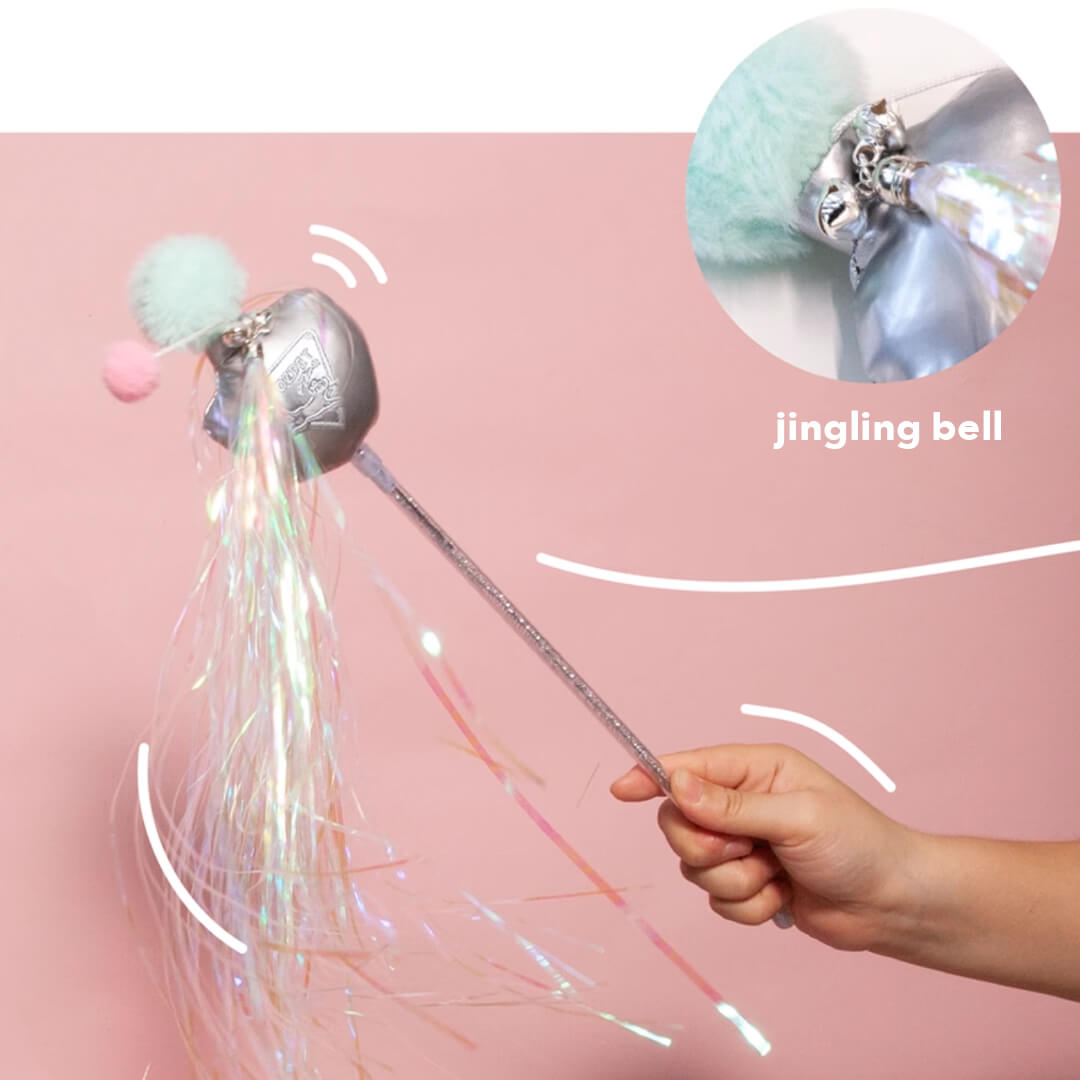 Perfume Cat Wand Toy | Interactive Cat Toy | MissyMoMo