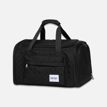 Load image into Gallery viewer, Black Airline-Approved Cat Carrier for Travel | MissyMoMo
