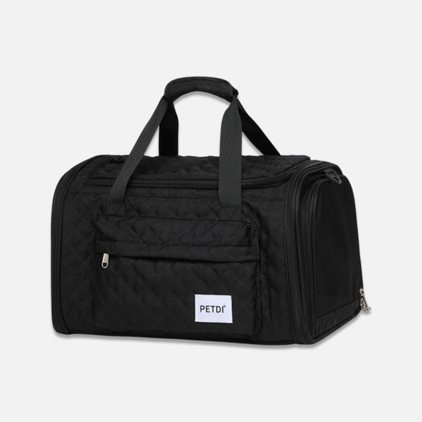 Black Airline-Approved Cat Carrier for Travel | MissyMoMo