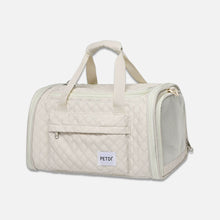 Load image into Gallery viewer, Beige Airline-Approved Cat Carrier for Travel | MissyMoMo
