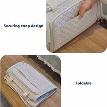 Load image into Gallery viewer, Features of Beige Airline-Approved Cat Carrier for Travel | MissyMoMo
