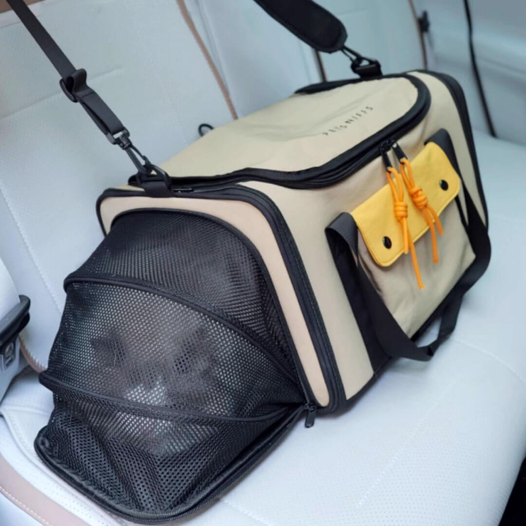 Expandable Cat Car Carrier Bag | MissyMoMo