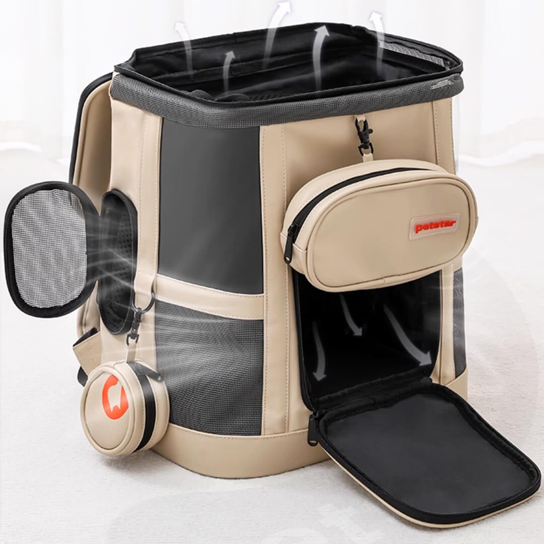 Ventilation of Petstar Voyager Expandable Cat Backpack | Pet Carrier | MissyMoMo