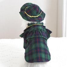 Load image into Gallery viewer, Plaid Cat Hat | Pet Accessories | MissyMoMo
