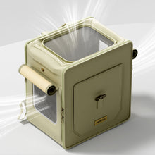 Load image into Gallery viewer, Popocola Cat Backpack | Well-Ventilated Leather Cat Carrier | MissyMoMo
