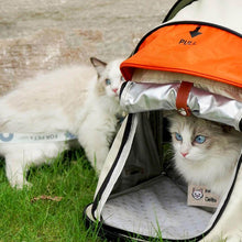 Load image into Gallery viewer, Purrpy Tent Expandable Cat Backpack | Cat Kennel | MissyMoMo
